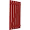 Ekena Millwork Americraft 6-Board (2 Batten) Wood Spaced Board-n-Batten Shutters w/ Z-Bar, ARW102SB623X77BRH, PR ARW102SB623X77BRH - alternate 4